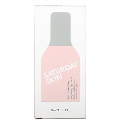 Saturday Skin, Wide Awake, осветляющий крем для области вокруг глаз, 30 мл (1,01 жидк. унции)