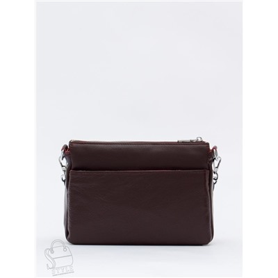 Сумка женская кожаная 3011NN wine red Natale Navetta  в Новосибирске