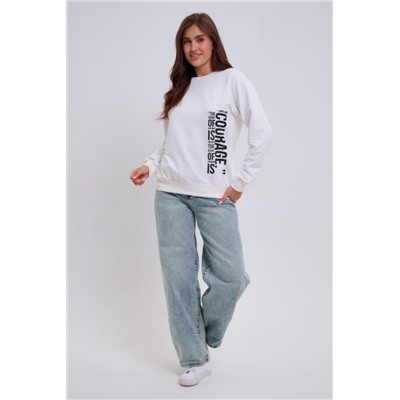 Свитшот женский 88548 (Молочный)