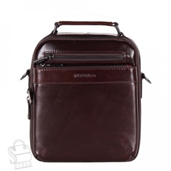 Сумка мужская кожаная  1602LG brown Fuzhibiao