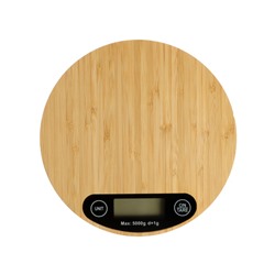 УЦЕНКА Весы кухонные Luazon LVE-029 «Бамбук», электронные, до 5 кг