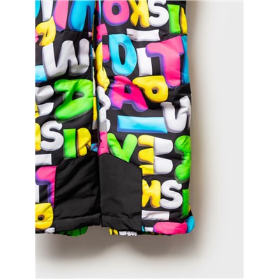 Комбинезон текстильный с полиуретановым покрытием для девочек