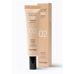 Trimay Многофункциональный BB-крем 02 Full Cover 3-in-1 Max BB Cream SPF40 PA++ 02
