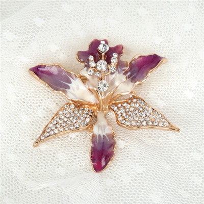 Брошь Цветок / 3809 /уп 24/