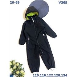 Комбинезон V369 чёрный