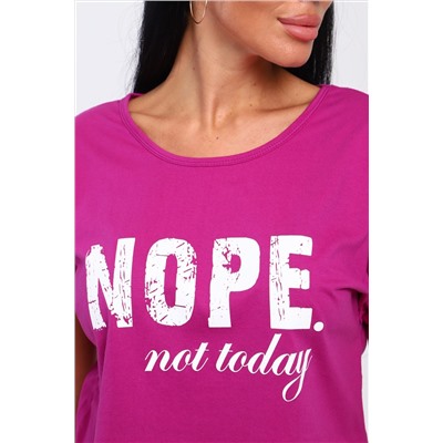 Футболка Nope, not today, Арт. 804 НАТАЛИ, 1043679