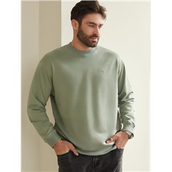 Джемпер из тонкого премиального футера с эластаном