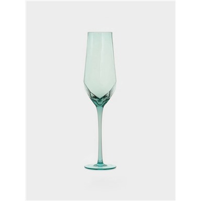 Бокал для шампанского Magistro «Дарио», 180 мл, 5×27.5 см, стекло, тиффани