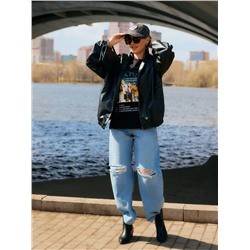 Джинсы женские палаццо MIST: Denim, размер (25) 40-42, голубые