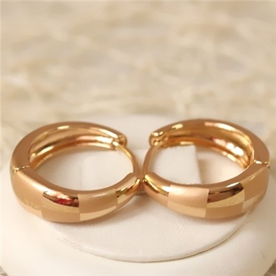 Серьги позолота  H01-10059