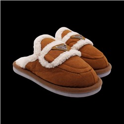 Тапочки меховые 10338 коричневые