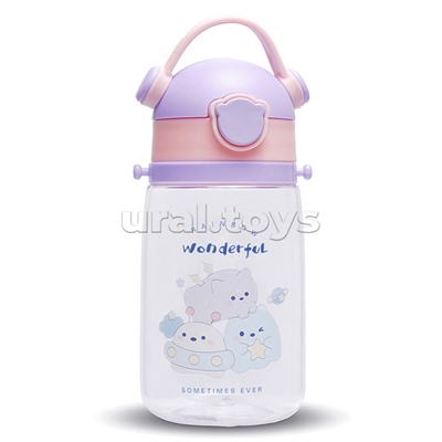 Бутылка "Дружные зверята" 400 мл.