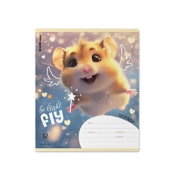 Тетрадь  12л клетка "Пушистик" 63248 ErichKrause