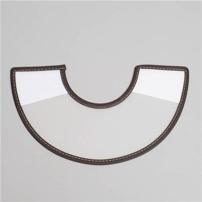 Ветеринарный воротник «Пижон» №6, обхват шеи 32 см, высота 17.5 см