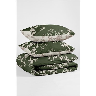 КПБ поплин Mia Cara Dolce Vita рис. 36036-2/36036-4/37080-8 Chinoiserie verde