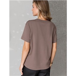 VILATTE Футболка D49.124