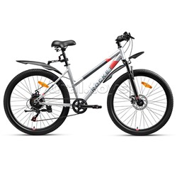 Велосипед 26" Rocket Vela 2.0, цвет серый, размер 17"
