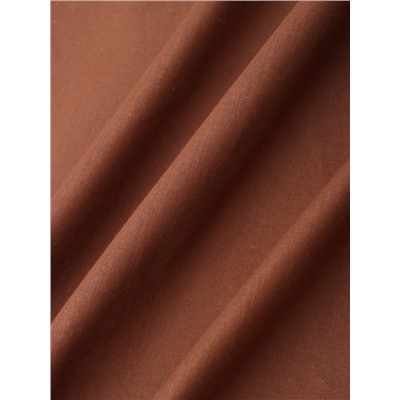 Простыня на резинке 2-спальная «Атра», 180×200+20 мокко, бязь