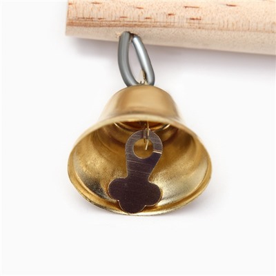 Качели для птиц, 15 см, с деревянной жёрдочкой, цвет МИКС