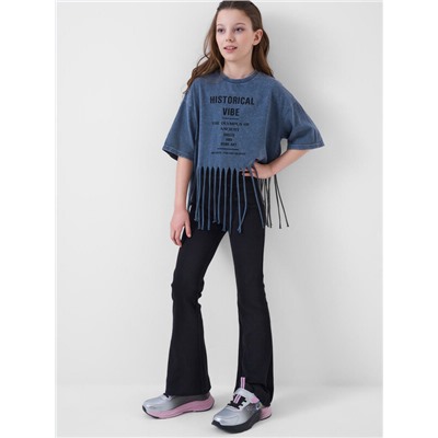 Фуфайка трикотажная для девочек (футболка)