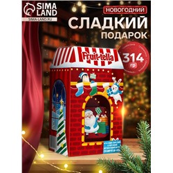 Сладкий новогодний подарок «Сказочный камин», 314 г