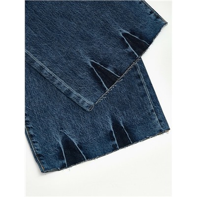 Актуальная коллекция CONTE CON-842 Джинсы relaxed из eco-friendly денима с уникальной варкой по низу