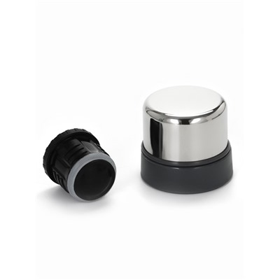 Термос Мастер К, 1 л, 2 крышки-кружки, нержавеющая сталь, бирюзовый