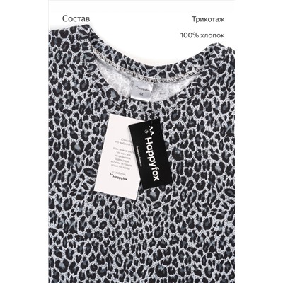 Женская футболка из хлопка Happyfox