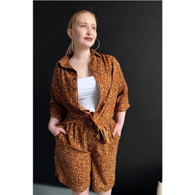 Костюм с шортами 1252 штапель НАТАЛИ, 981297