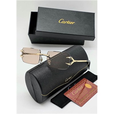 Набор женские солнцезащитные очки, коробка, чехол + салфетки #22881472