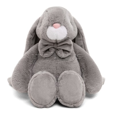 Зайчик Зак, 38см сидя, серый