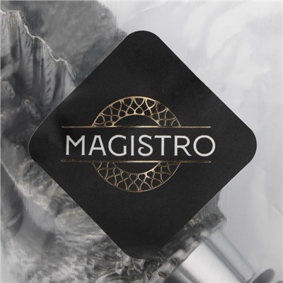 Пробка для бутылки Magistro «Лебедь», 14 см, серебристая