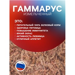 Корм для рыб и черепах «Пижон» гаммарус измельченный, 3.3 л