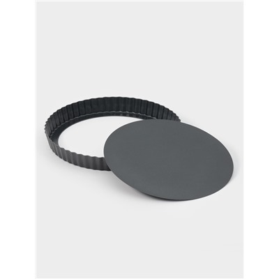 Форма для выпечки Доляна «Жаклин», d=24 см, разъёмная, антипригарное покрытие, чёрная