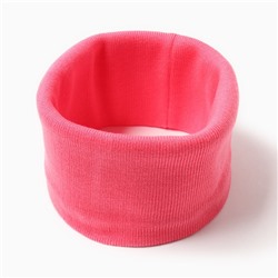 Снуд детский, коралловый, размер 50×22 см