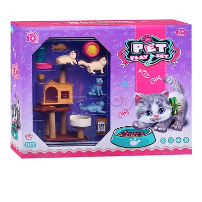 Игра питомец "Кошечка Мурка" в коробке