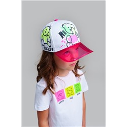 Кепка текстильная для девочек PLAYTODAY, 1123008