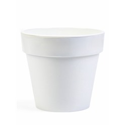 Кашпо со вставкой «Порто», 3.5 л, d=20 см, h=19 см, пластик, белое