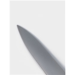 Нож кухонный для овощей Доляна Venus, лезвие 9.5 см, нержавеющая сталь, красный