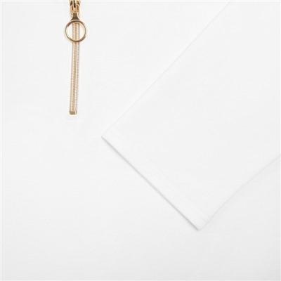 Костюм женский (джемпер, брюки) MINAKU: Casual Collection, размер 50, цвет экрю