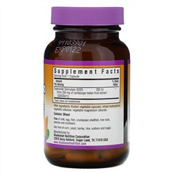Bluebonnet Nutrition, Super Fruit, Vegetarian SOD, экстракт плодов канталупы, 250 МЕ, 60 растительных капсул