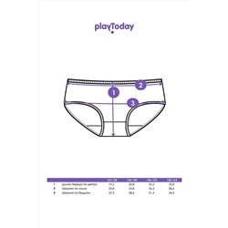 Трусы, 3 шт. PLAYTODAY, 1023311