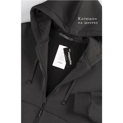 Женский костюм из футера с начесом Happyfox