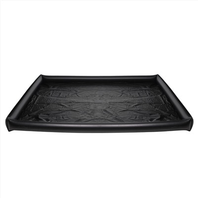 Черная виниловая простынь с надувными краями Nuru Inflatable Vinyl Massage Sheet