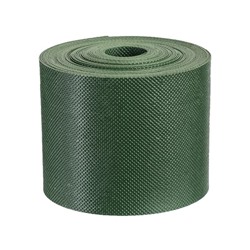 Лента бордюрная, 10 см×10 м, толщина 1.2 мм, пластиковая, зелёная, Greengo