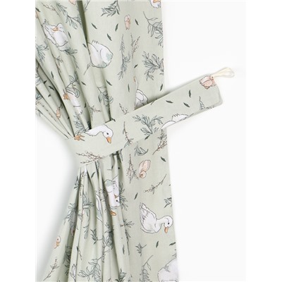 Шторы для кухни с подхватами Divine day, 150×180 см - 2 шт., рогожка 176 г/м²