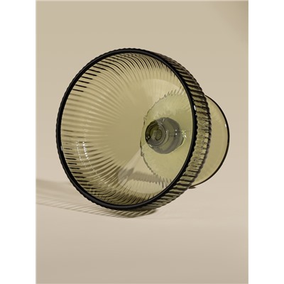 Креманка SL Home «Модерн», 300 мл, 12×10 см, стекло, оттенок МИКС