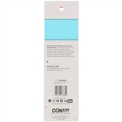 Conair, Гребень для душа для мокрых или сухих волос, 1 шт.