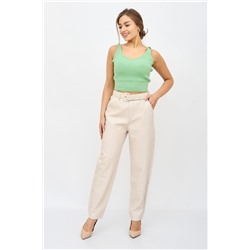 Джоггеры женские из экокожи Б Арт. 9170