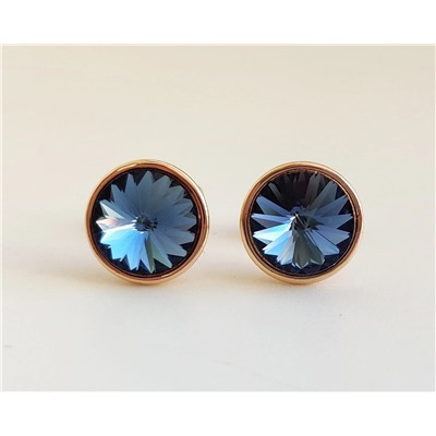 Серьги с кристаллами Swarovski